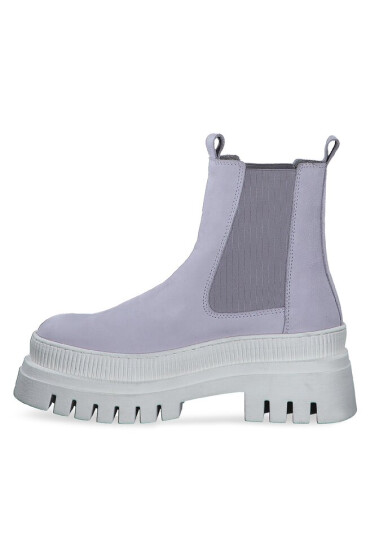 Tamaris Боти тип челси 1-25494-20 Lilac/Offwhite 511 - Mera.bg