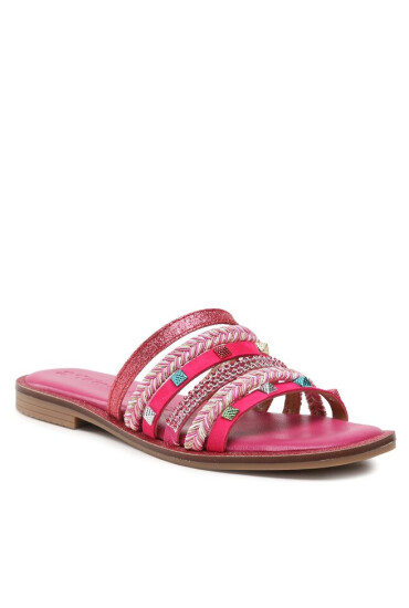 Tamaris Чехли 1-27117-20 Fuxia Multi 517 - Mera.bg