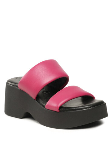 Tamaris Чехли 1-27227-20 Fuxia/Black 519 - Mera.bg