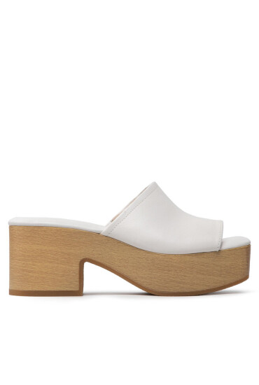 Tamaris Чехли 1-27243-38 Whiite Leather 117 - Mera.bg