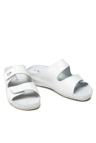 Tamaris Чехли 1-27510-28 White Leather 117/1 - Mera.bg