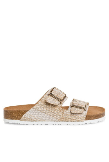 Tamaris Чехли 1-27533-20 Jute White 108 - Mera.bg