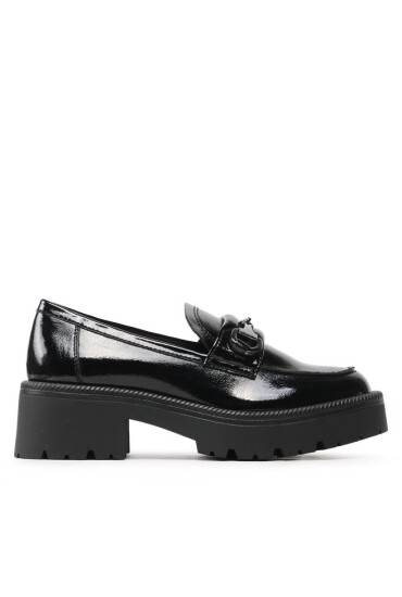 Tamaris лоуфъри с дебела подметка 1-24714-29 Black Patent 018 - Mera.bg