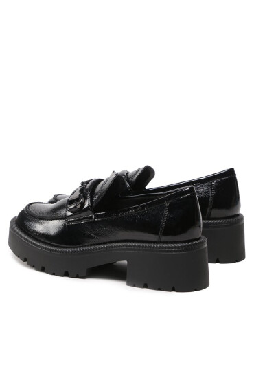 Tamaris лоуфъри с дебела подметка 1-24714-29 Black Patent 018 - Mera.bg