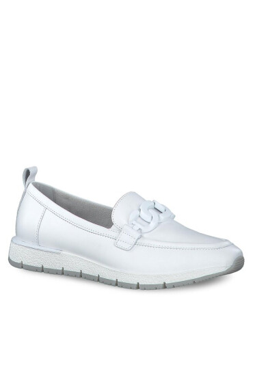 Tamaris Обувки 1-24711-30 White Leather 117 - Mera.bg