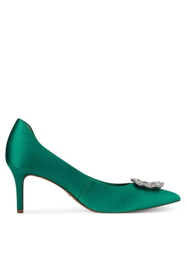 Tamaris Обувки на ток 1-22430-20 Green Satin 726 - Mera.bg