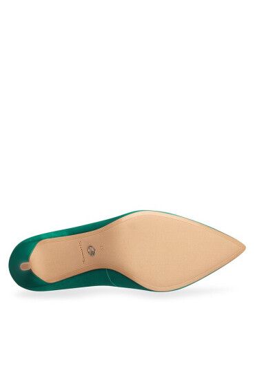 Tamaris Обувки на ток 1-22430-20 Green Satin 726 - Mera.bg