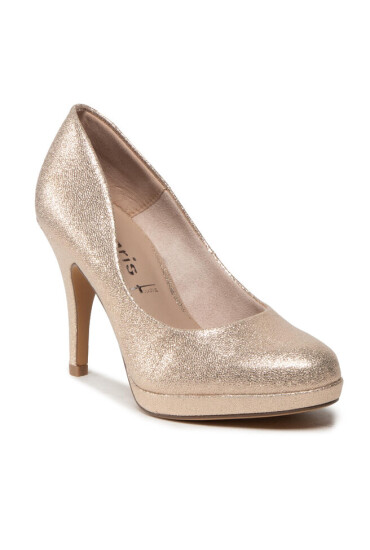 Tamaris Обувки на ток 1-22447-29 Lt.Gold.Glam 967 - Mera.bg