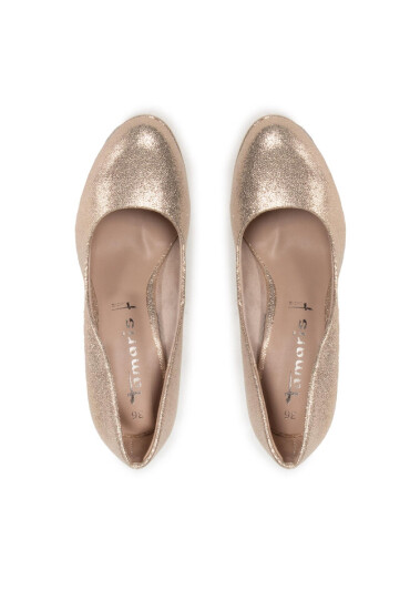 Tamaris Обувки на ток 1-22447-29 Lt.Gold.Glam 967 - Mera.bg