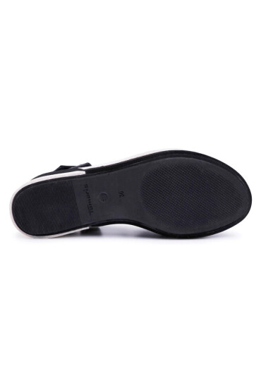Tamaris Сандали 1-28014-24 Black Leather 003 - Mera.bg