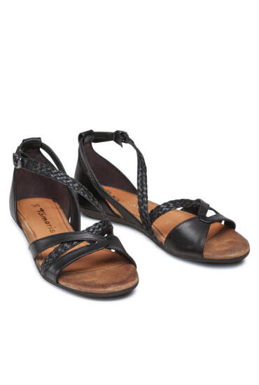 Tamaris Сандали 1-28124-28 Black 001 - Mera.bg