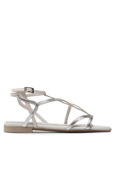 Tamaris Сандали 1-28127-28 White/Silver 171 - Mera.bg
