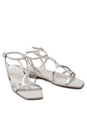 Tamaris Сандали 1-28127-28 White/Silver 171 - Mera.bg