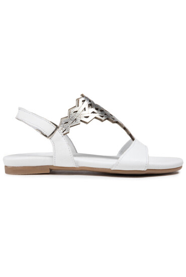 Tamaris Сандали 1-28184-26 White/Silver 171 - Mera.bg