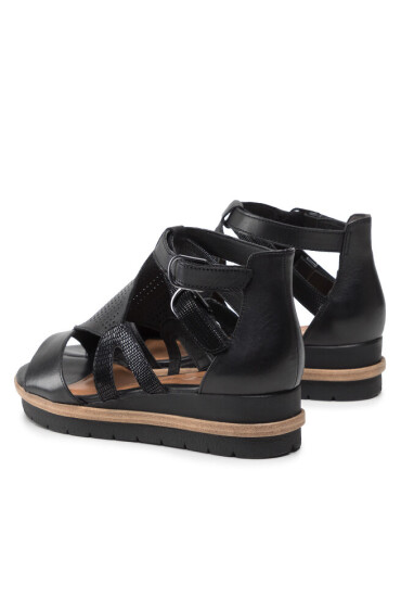 Tamaris Сандали 1-28221-28 Black/Struct. 027 - Mera.bg