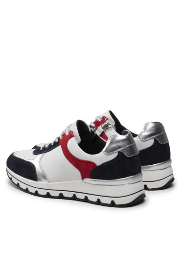 Tamaris Сникърси 1-23719-28 White/Navy Com - Mera.bg