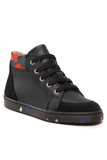 Ten IS Сникърси Ten Base Lace NTCDAQ0403 Black/Orange/Sem - Mera.bg