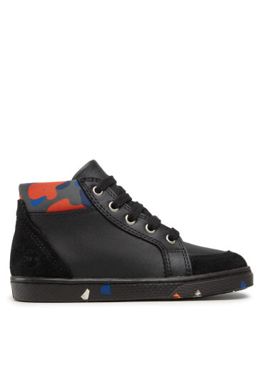 Ten IS Сникърси Ten Base Lace NTCDAQ0403 Black/Orange/Sem - Mera.bg