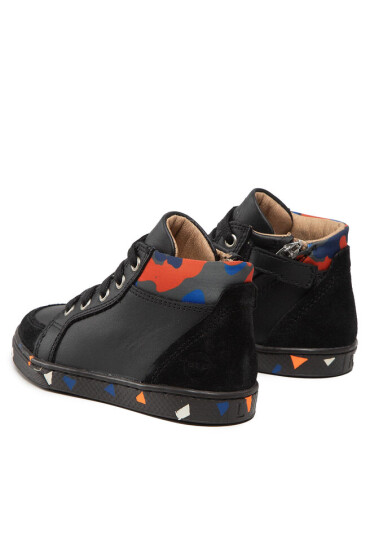 Ten IS Сникърси Ten Base Lace NTCDAQ0403 Black/Orange/Sem - Mera.bg