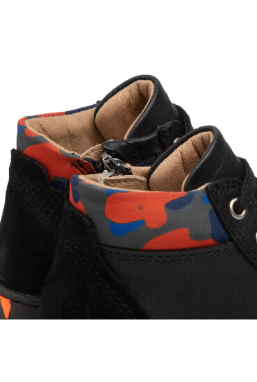 Ten IS Сникърси Ten Base Lace NTCDAQ0403 Black/Orange/Sem - Mera.bg