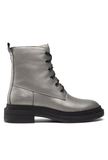 Timberland Боти Lisbon Lane Boot TB0A257VX691 Mdgry Metalfullgrain - Mera.bg