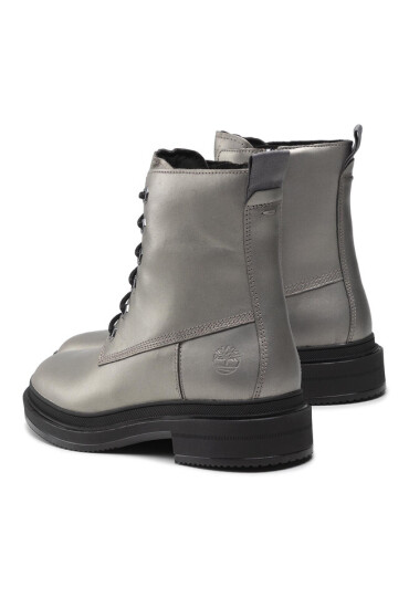 Timberland Боти Lisbon Lane Boot TB0A257VX691 Mdgry Metalfullgrain - Mera.bg