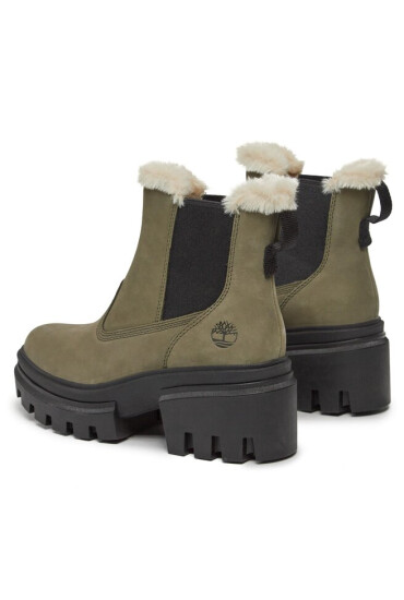 Timberland Боти Everleigh Bt Wrm Ln Chls TB0A5ZPG9911 Olive Nubuck - Mera.bg