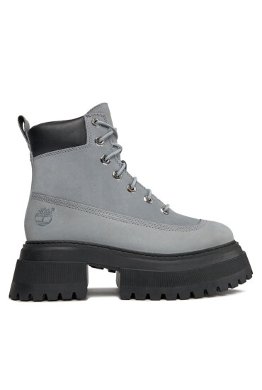 Timberland Боти Sky 6In Laceup TB0A42AWEA31 Light Grey Nubuck - Mera.bg