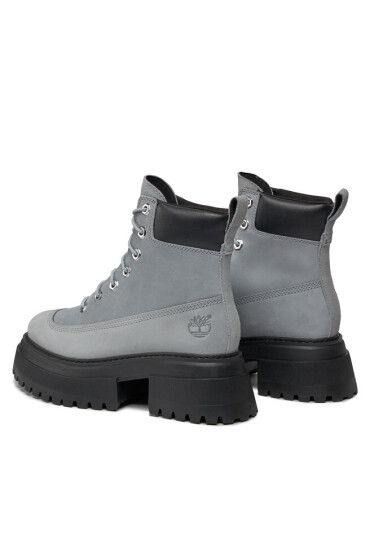 Timberland Боти Sky 6In Laceup TB0A42AWEA31 Light Grey Nubuck - Mera.bg