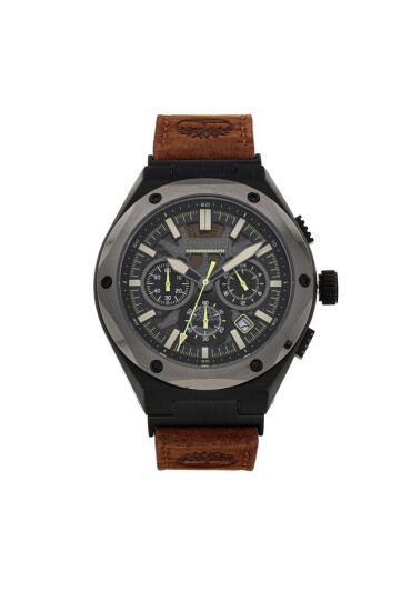 Timberland Часовник Abbotville TDWGC2102302 Brown/Black - Mera.bg