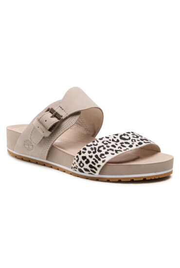 Timberland Чехли Malibu Waves 2Band Slide TB0A24TFBX31 Leopard Nubuck - Mera.bg