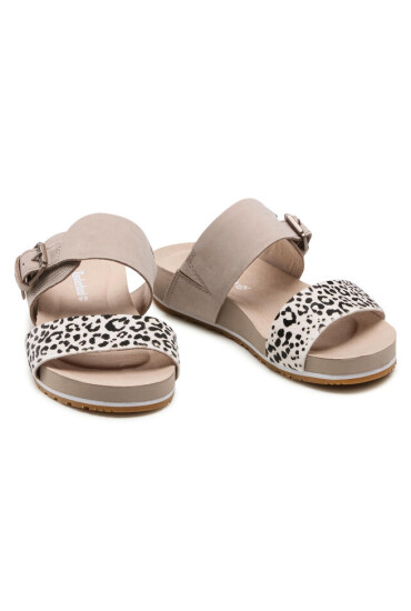 Timberland Чехли Malibu Waves 2Band Slide TB0A24TFBX31 Leopard Nubuck - Mera.bg