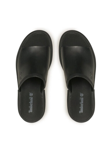 Timberland Чехли Everleigh Slide TB0A5UEC0011 Black Full Grain - Mera.bg