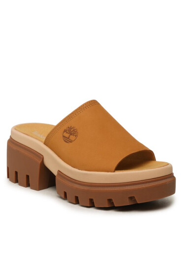 Timberland Чехли Everleigh Slide TB0A5UEZ2311 Wheat Nubuck - Mera.bg