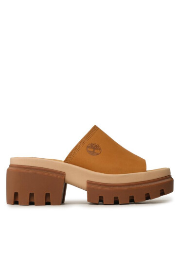 Timberland Чехли Everleigh Slide TB0A5UEZ2311 Wheat Nubuck - Mera.bg