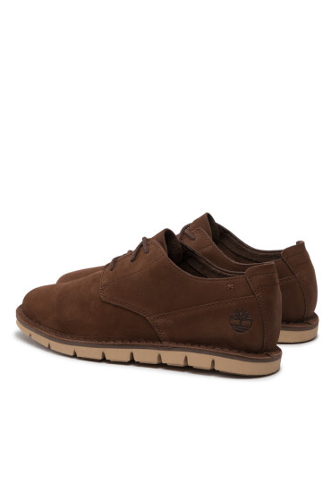 Timberland Обувки Tidelands Oxford TB0A21PS9311 Dark Brown Nubuck - Mera.bg