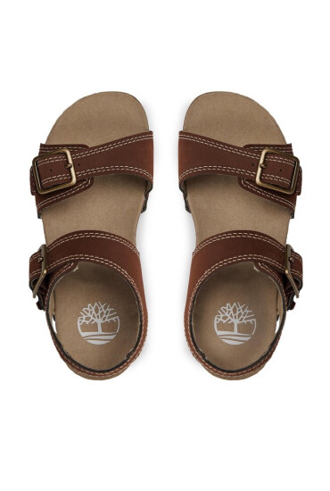 Timberland Сандали Castle Island 2 Strap TB0A5SZT9311 Кафяв - Mera.bg