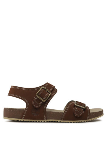 Timberland Сандали Castle Island 2 Strap TB0A5WGH9311 Кафяв - Mera.bg