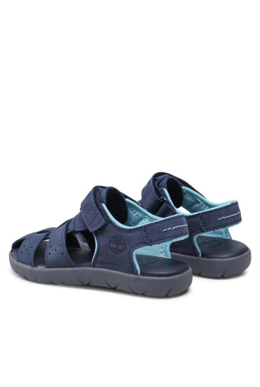 Timberland Сандали Nubble Leather Fisherman TB0A42AS019 Navy Nubuck - Mera.bg