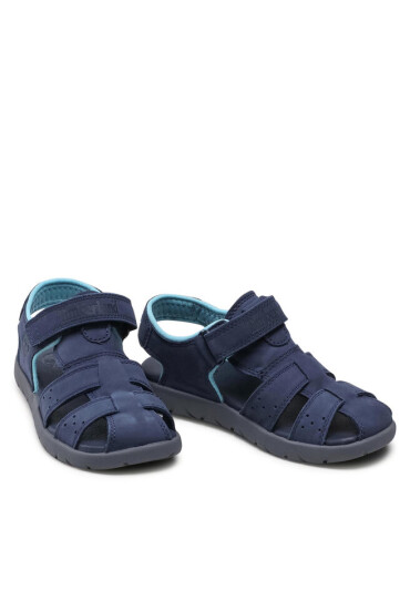 Timberland Сандали Nubble Leather Fisherman TB0A42AS019 Navy Nubuck - Mera.bg