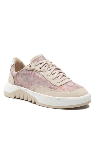 Timberland Сникърси Supaway F/L Ox TB0A5TCGF48 White Suede W Pink - Mera.bg