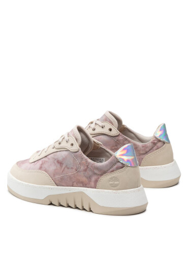 Timberland Сникърси Supaway F/L Ox TB0A5TCGF48 White Suede W Pink - Mera.bg
