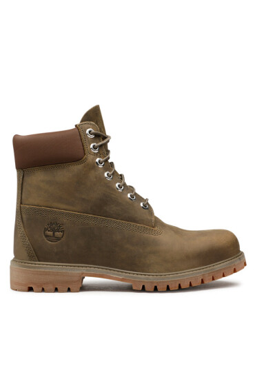 Timberland Туристически oбувки 6" Premium Boot TB0A2AXH901 Olive Full Grain - Mera.bg