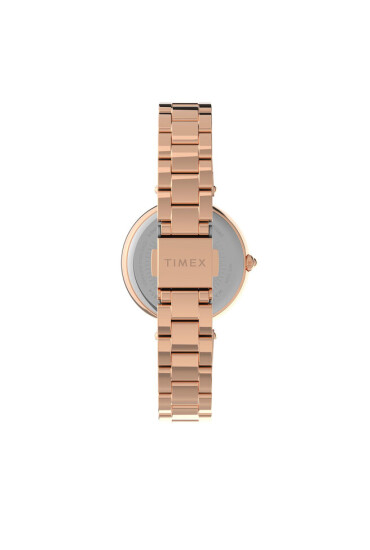 Timex Часовник City TW2V24600 Розово злато - Mera.bg