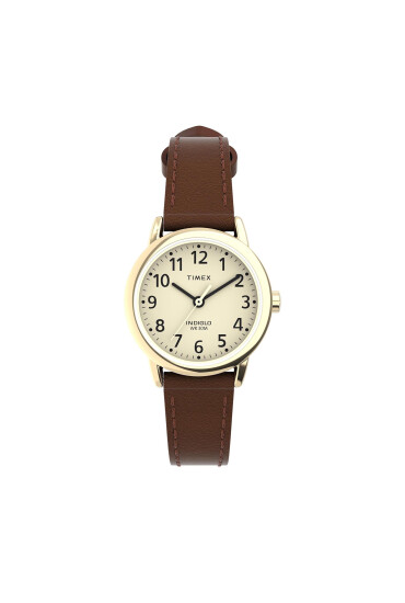 Timex Часовник Easy Reader TW2V75400 Кафяв - Mera.bg