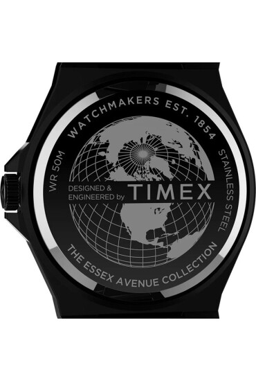 Timex Часовник Essex Avenue TW2U42300 Black/Black - Mera.bg
