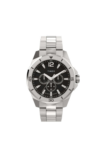 Timex Часовник Essex Multifunction TW2W79900 Сребрист - Mera.bg