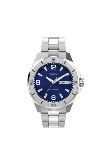 Timex Часовник Essex TW2W79500 Сребрист - Mera.bg