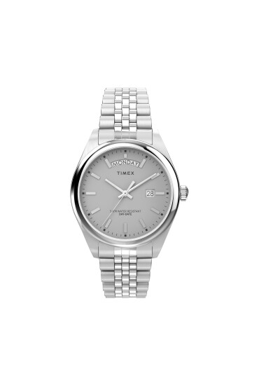 Timex Часовник Legacy Day and Date 41mm TW2V67900 Сребрист - Mera.bg