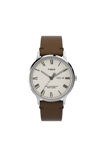 Timex Часовник TW2W50600 Кафяв - Mera.bg